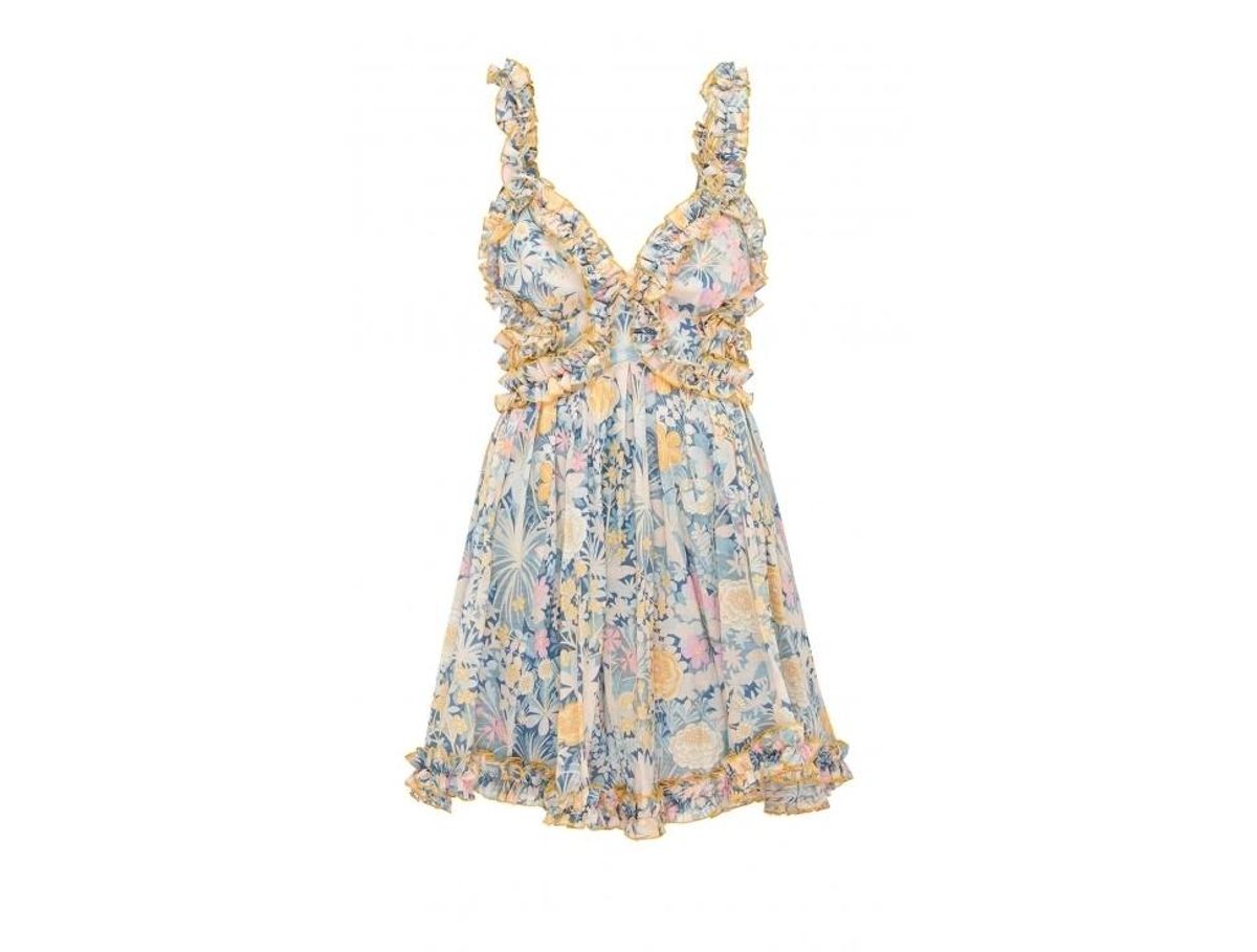 Alice McCall Gardenia Dress Gold Bloom Size 6 - Image 3