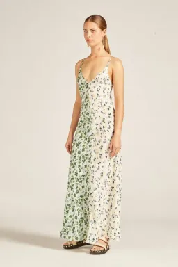 Lee Mathews Eloise Silk Slip Dress Floral Size  for rent on The Volte - image 1