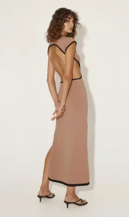 Hansen & Gretel Evelyn Dress Brown Size M / AU 10 for rent on The Volte - image 2