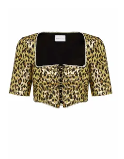 Alice McCall Night Cat Top Gold Size AU 6 for rent on The Volte - image 7