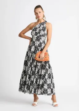 Sheike Magnolia Maxi Dress Black Size AU 8 for rent on The Volte - image 1