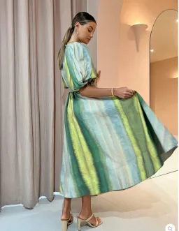 Acler Cumberland Top And Skirt Set Print Size 6 for rent on The Volte - image 3