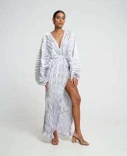 L'idee De Luxe Gown in Metallic Size AU 8 for rent on The Volte - image 1