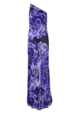 Rat & Boa Simonetta Maxi Dress Purple Orchid Print Size S/Au 8 for rent on The Volte - image 2