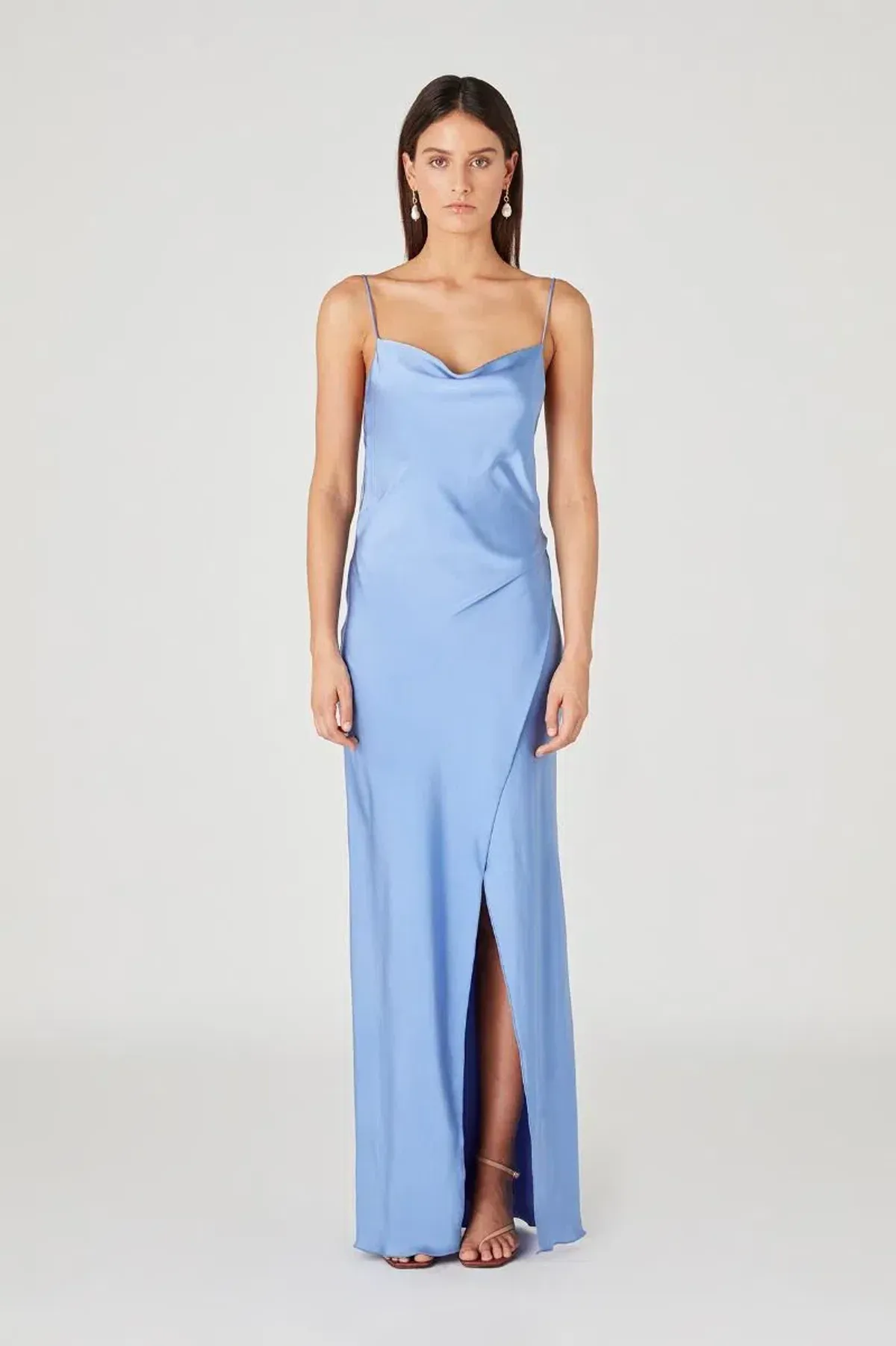 Camilla And Marc Monroe Slip Dress Blue Size AU 10 - Image 1