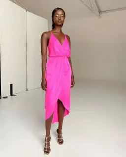 Sheike Gemma Pink Dress Pink Size AU 6 for rent on The Volte - image 3