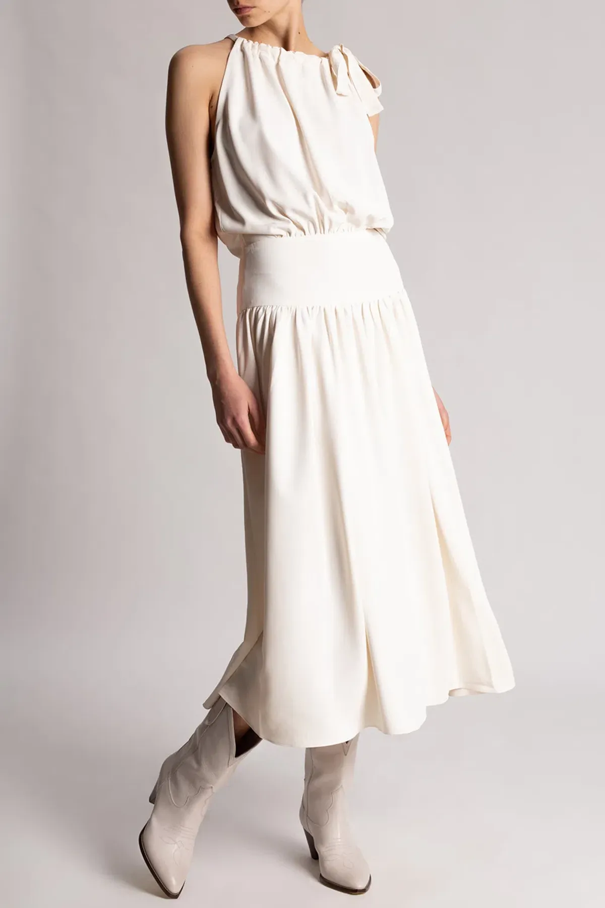 Zimmermann Halter Picnic Dress Cream Size 8  - Image 1