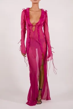 Rat & Boa Farretti Dress in Pink Size 6/XS for rent on The Volte - image 4