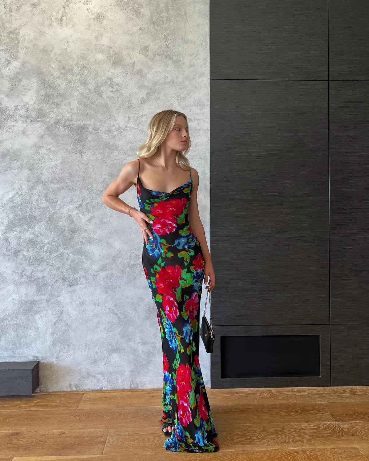 Rat & Boa Casablanca Dress Floral Size S/AU 8 - Image 1