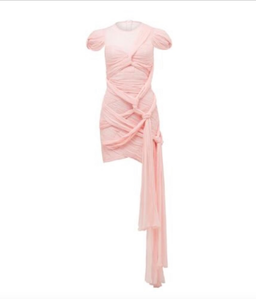 Thurley Reflection Wrap dress size 8 pink  for rent on The Volte - image 3
