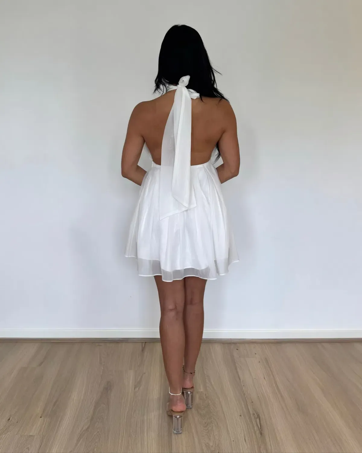 Calia Collection Rosalia Mini Dress White Size 8 - Image 4