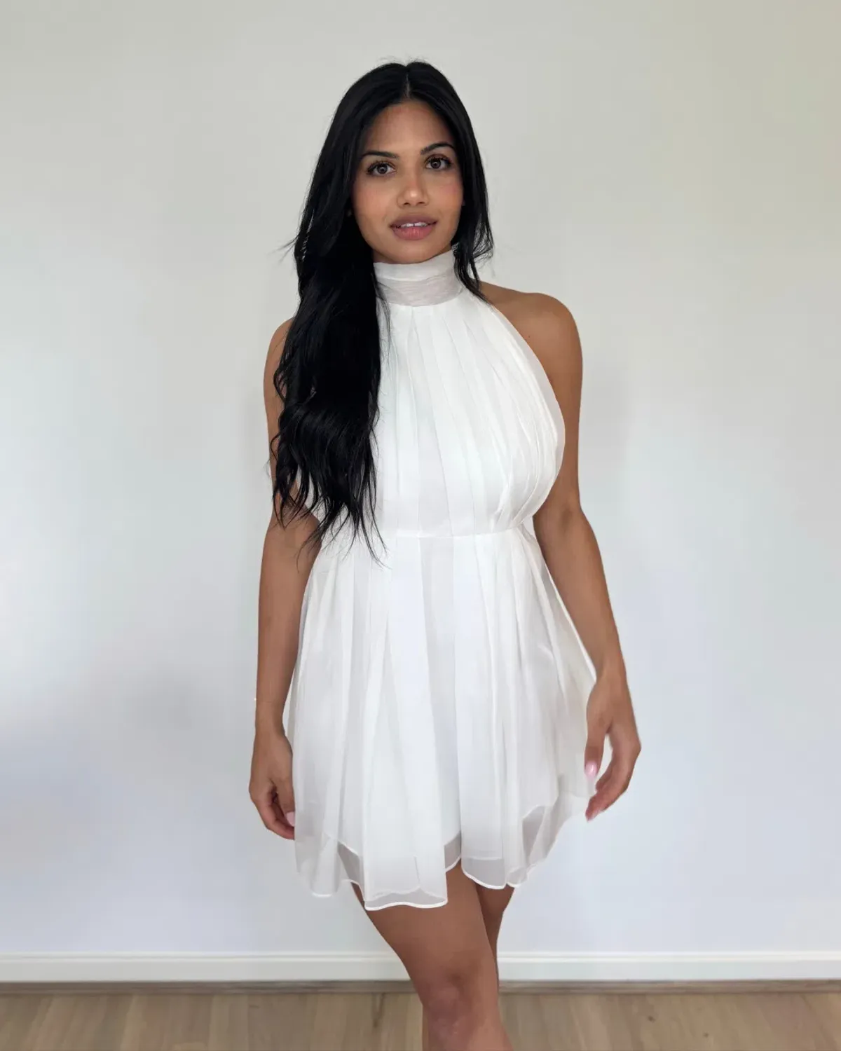 Calia Collection Rosalia Mini Dress White Size 8 - Image 5