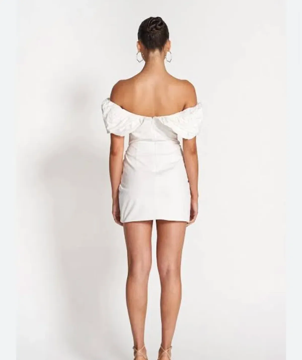 Sofia The Label Hailey Mini Dress in White Size XS / AU 6 - Image 3