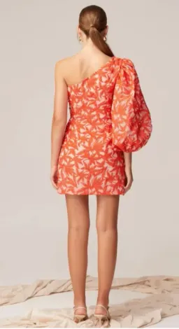 Keepsake the Label Parallel Mini Dress in Chilli Size 12  for rent on The Volte - image 2