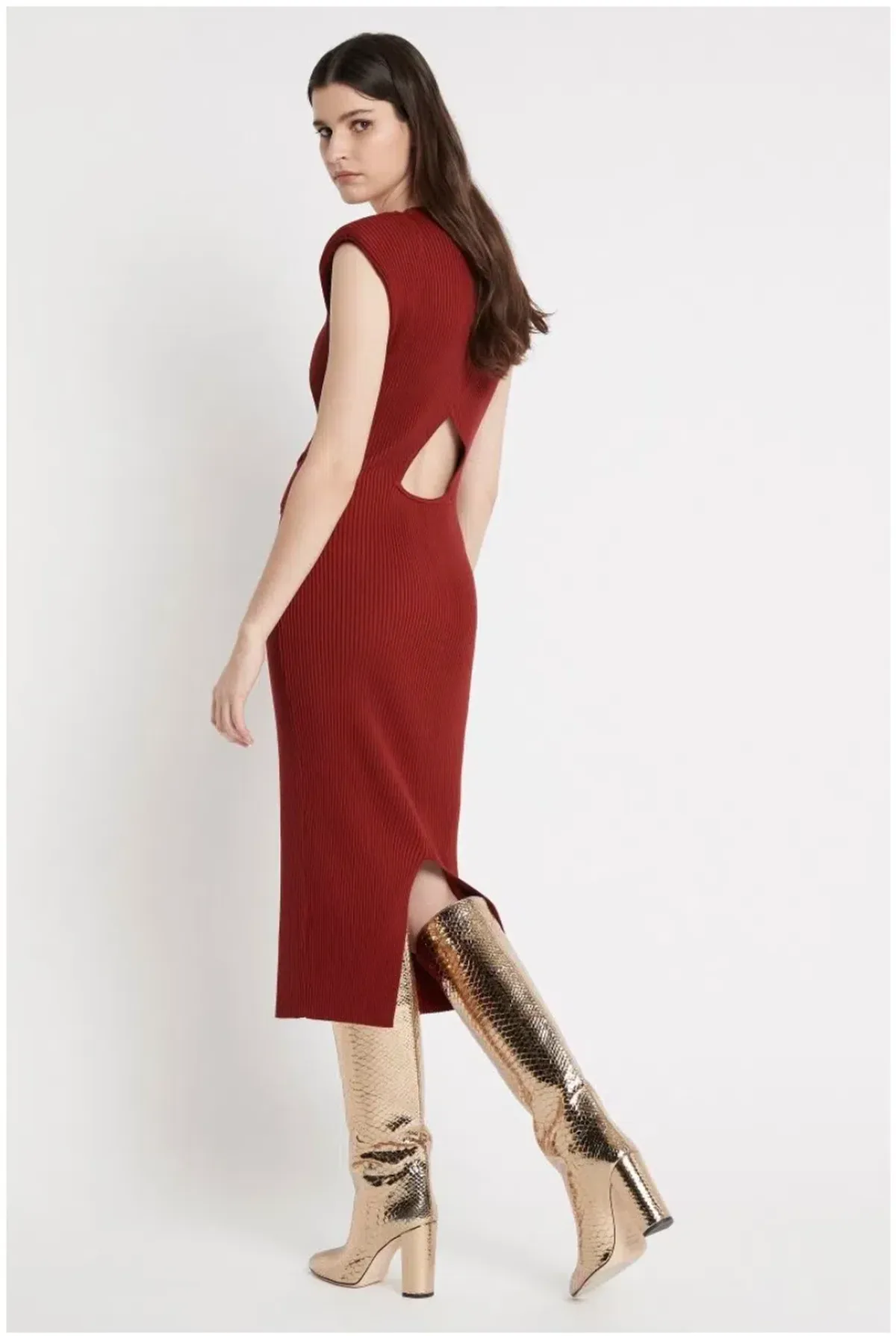 Sass & Bide No More Wishing Dress in Cherry Red Size 6 - Image 3
