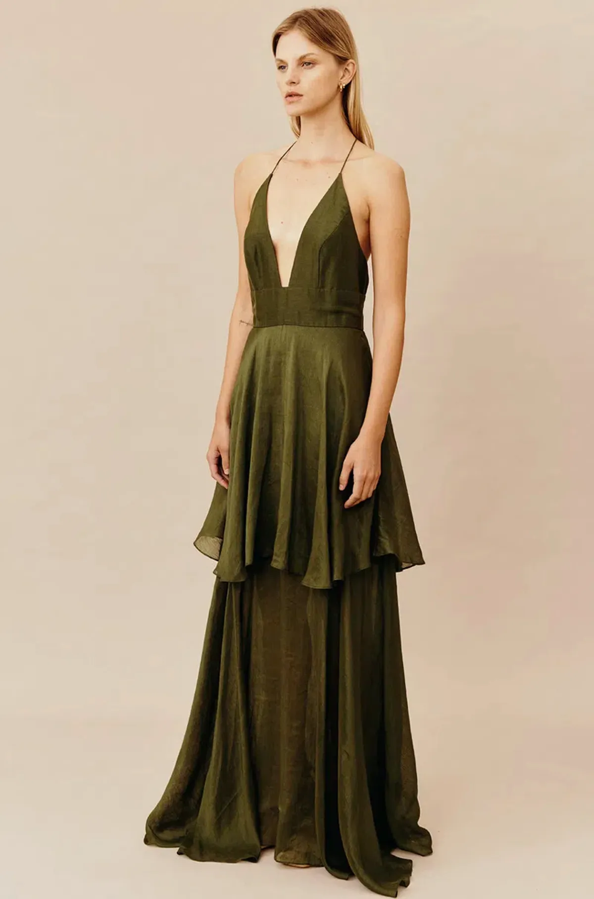 Ginger & Smart Eminence Gown Green Size 8 - Image 3