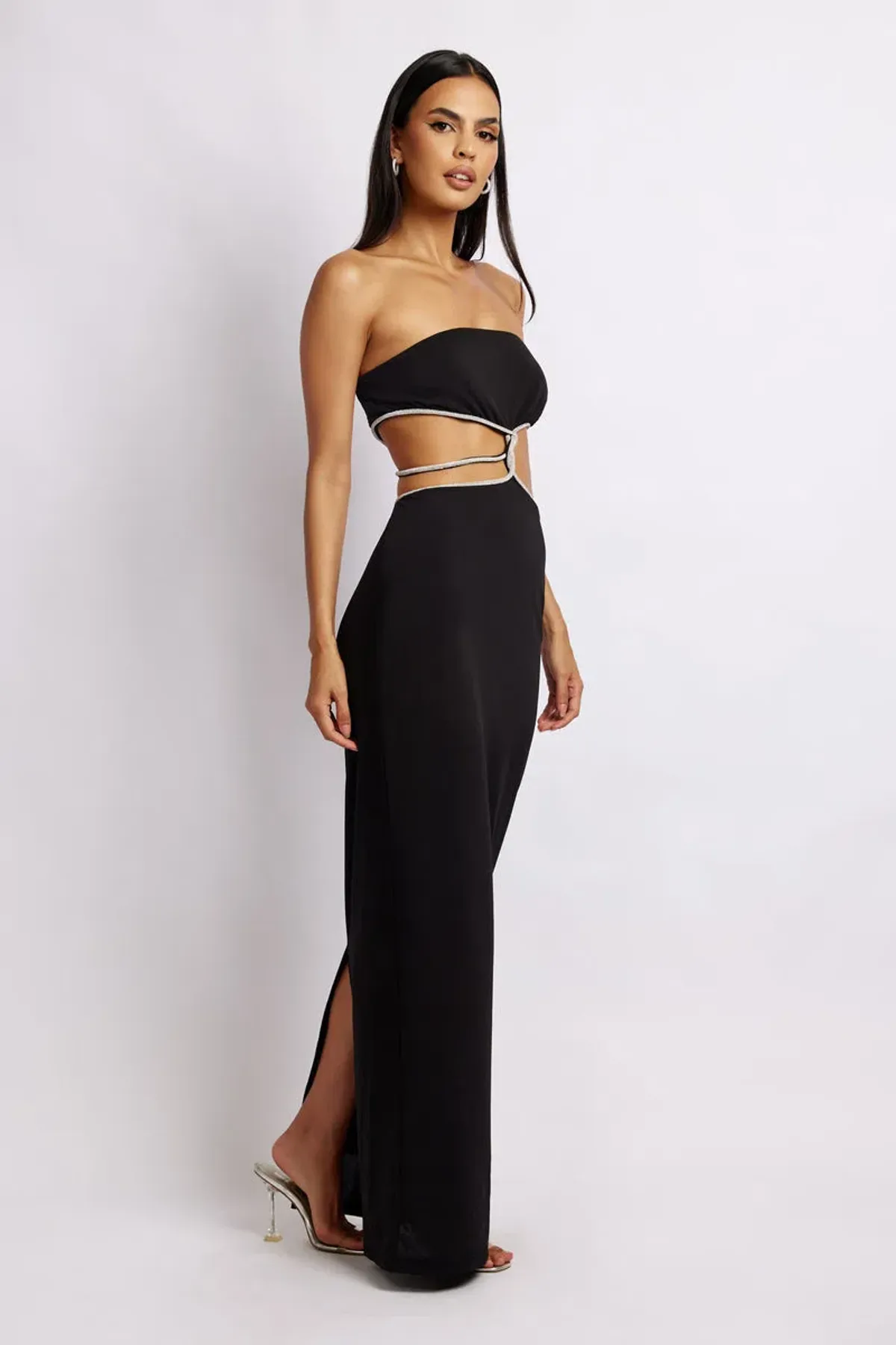 Meshki Billie Maxi Dress Black XXS /Au 4 - Image 2