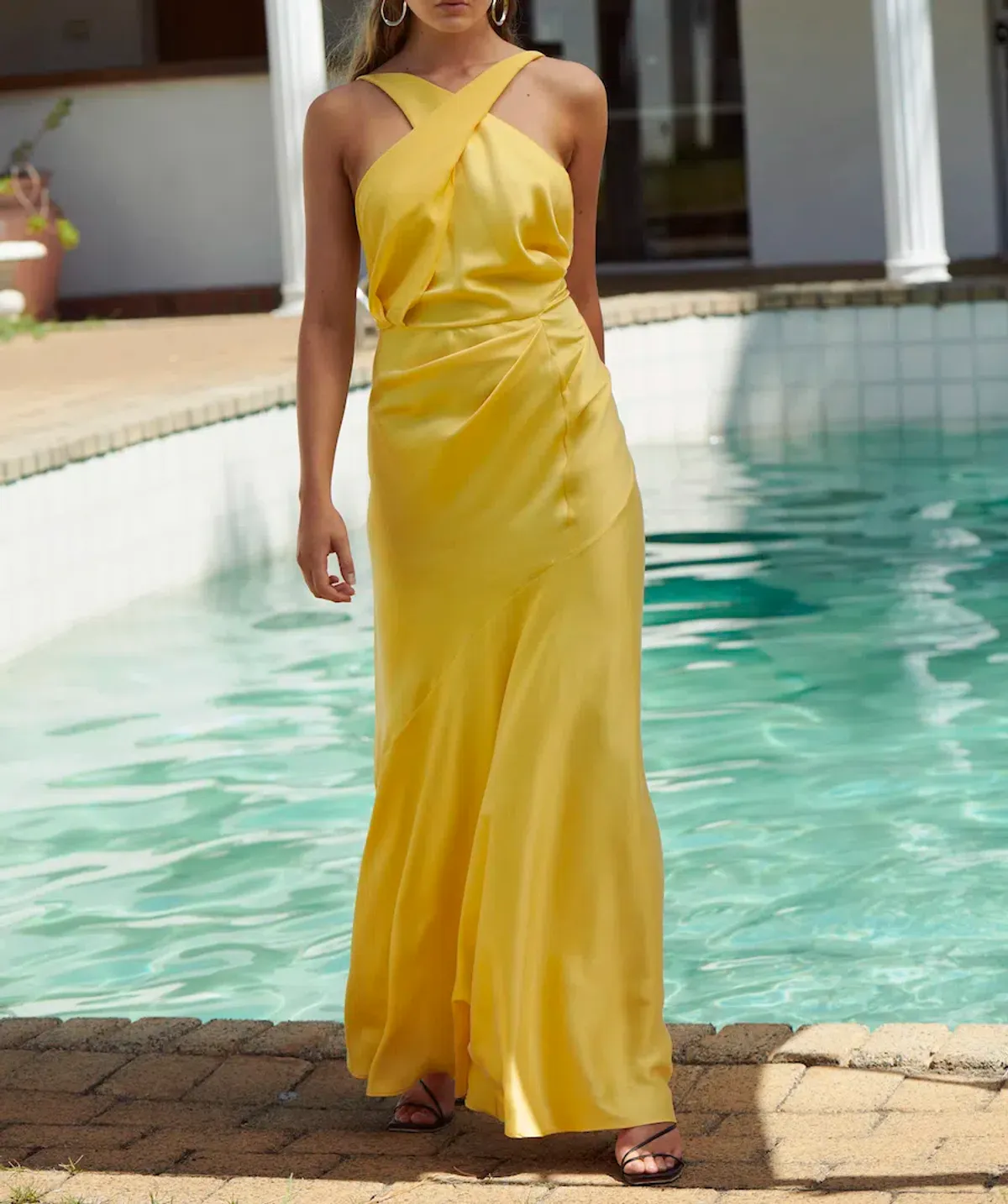 One Fell Swoop Zion Maxi Dress Yellow Size 8 - Image 1