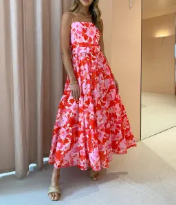 Steele Harper Dress in Camellia Size 10 for rent on The Volte - image 1