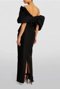 Rachel Gilbert Xavier Gown in Black Size 3/AU12 for rent on The Volte - image 4