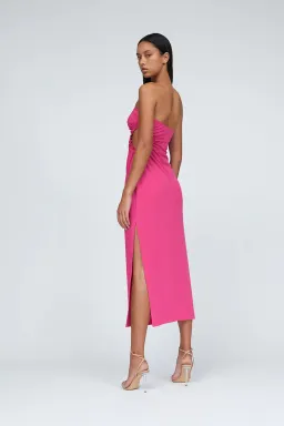 By Johnny Selena Strapless Dress Pink Size AU 10 for rent on The Volte - image 3