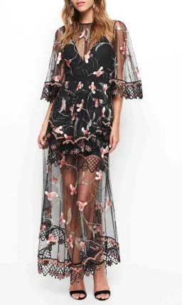 Alice McCall Marigold Dress Black Size AU 8 for rent on The Volte - image 3