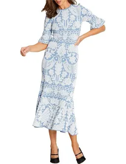 Alice McCall La Javanaise Midi Dress Blue Size 10 for rent on The Volte - image 2