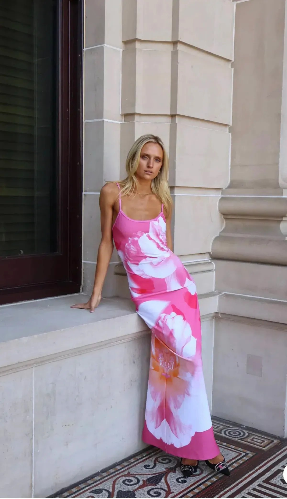 With Harper Lu Valentina Slip Dress Pink Size 6 - Image 1