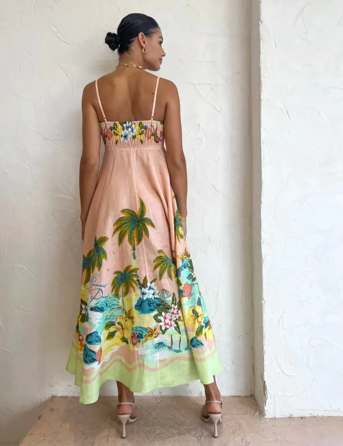 Alemais Mermaid Point Sundress Print Size 10 - Image 3