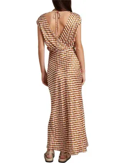 Bec & Bridge Casablanca Wrap Dress Print Size 10  for rent on The Volte - image 3