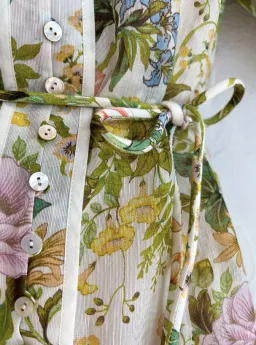 Alemais Eden Mini Dress Floral Size 10 for rent on The Volte - image 2