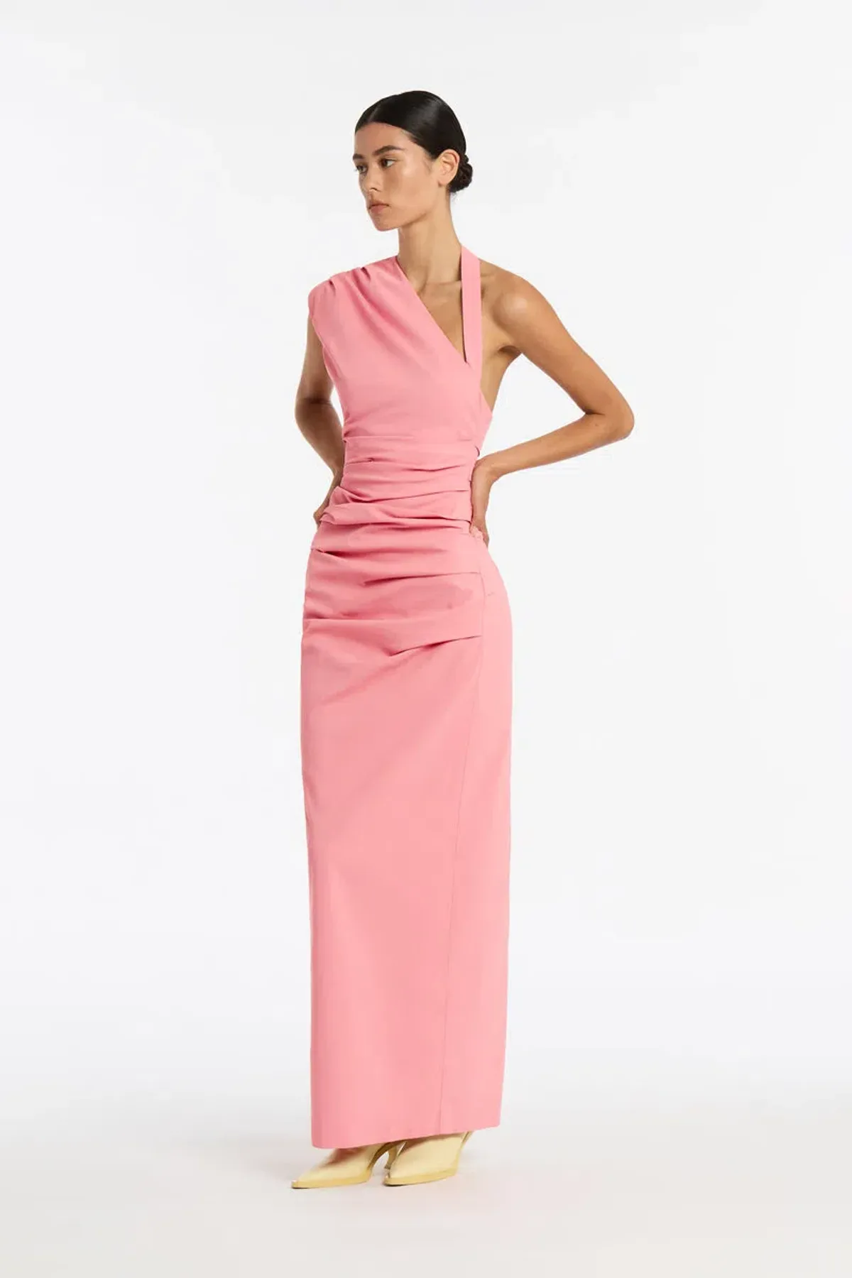 Sir The Label Giacomo Gathered Gown in Pink Size 8 / SIZE 1 - Image 2
