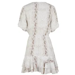 Kivari Zanzibar Tie Up Mini Dress Print Size S for rent on The Volte - image 4