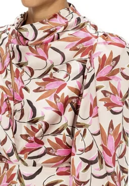Acler Coleman Mini Dress Print Size 8  for rent on The Volte - image 4