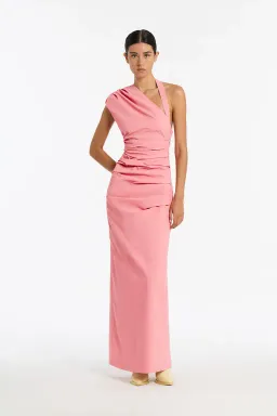 Sir the Label Giacomo Gathered Gown Pink Size 2 / AU 10 for rent on The Volte - image 1