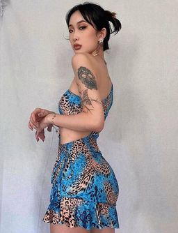 I. AM. GIA Cyrene Dress Print Size XXS for rent on The Volte - image 4