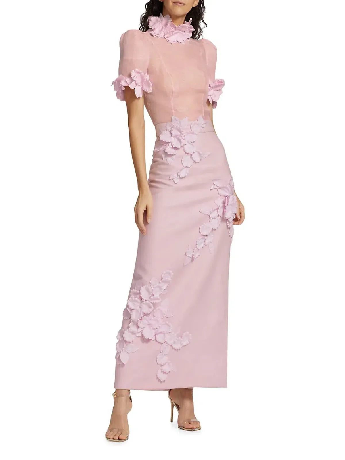 Zimmermann High Tide Flower Shirt and Skirt Set Lilac Size 0/AU 8 - Image 2