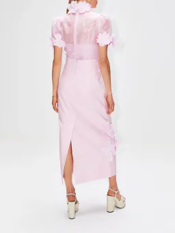 Zimmermann High Tide Flower Shirt and Skirt Set Lilac Size 0/AU 8 for rent on The Volte - image 4