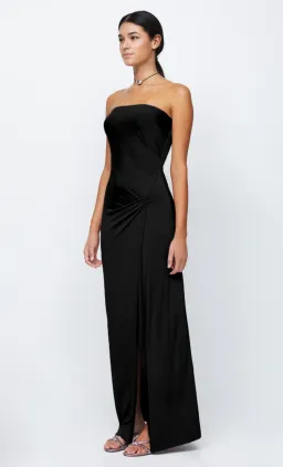 Bec & Bridge Petra Strapless Maxi Dress in Black Size 10 / M for rent on The Volte - image 2