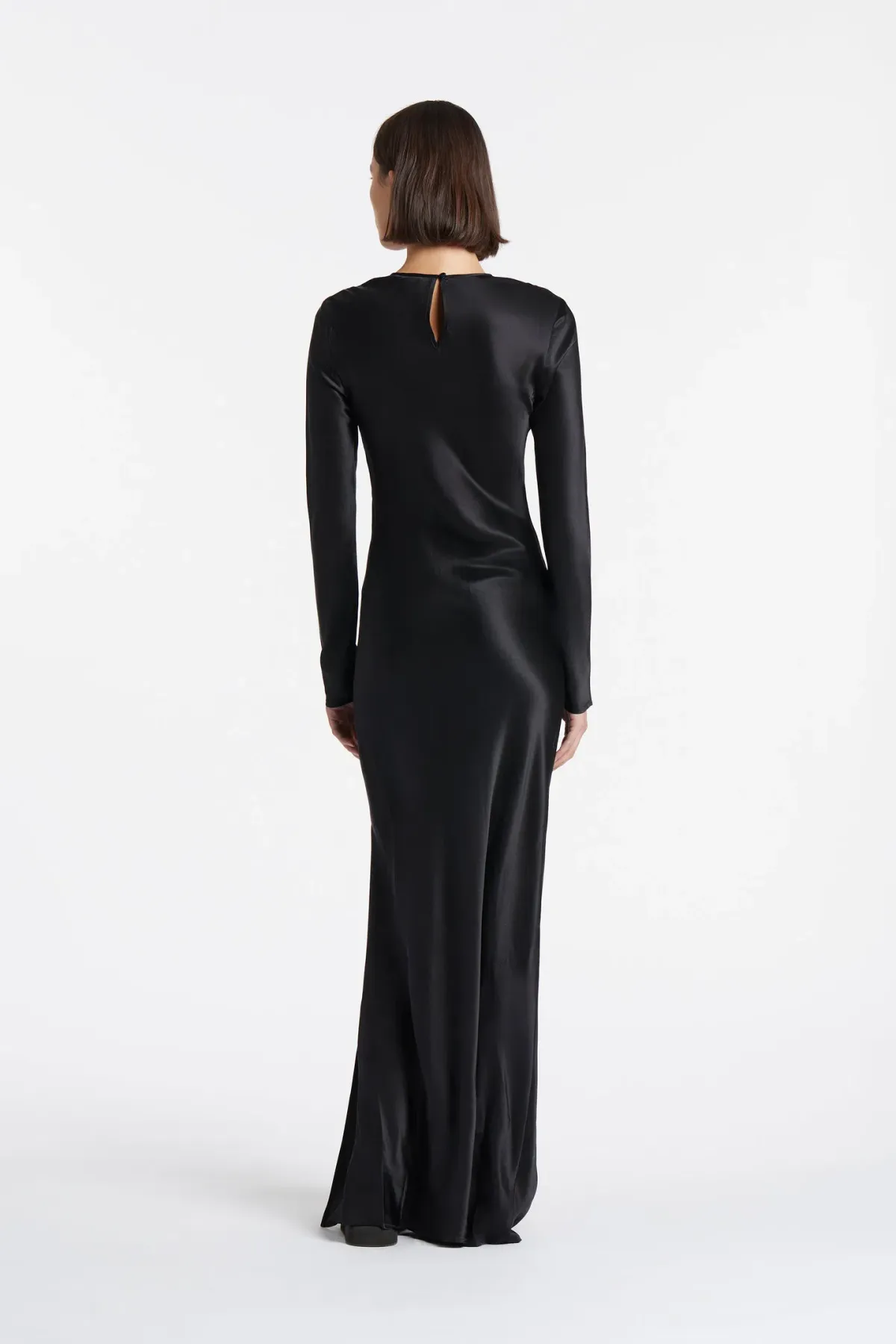 Sir the Label Soleil Long Sleeve Dress Black Size 0/Au 6 - Image 3