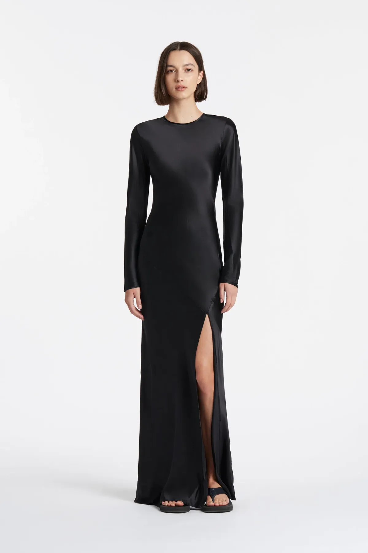 Sir the Label Soleil Long Sleeve Dress Black Size 0/Au 6 - Image 1