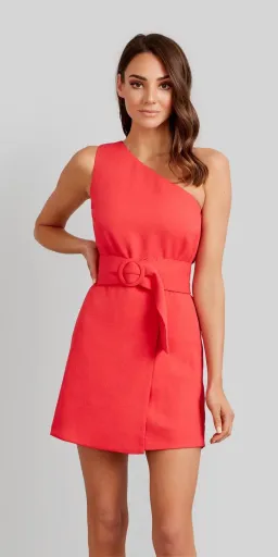 Kookai Gigi Mini Dress in Tomato Size 10 for rent on The Volte - image 1