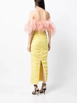 Rachel Gilbert Zion Dress Lemon Size 2 / AU 10 for rent on The Volte - image 3