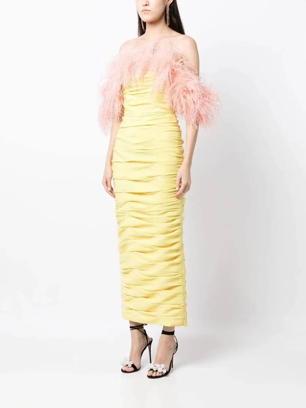Rachel Gilbert Zion Dress Lemon Size 2 / AU 10 - Image 2