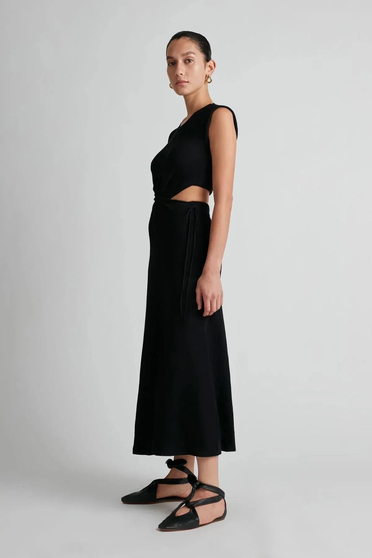 Camilla and Marc Castelli Knit Dress Black Size 6 - Image 2