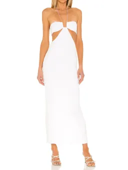 Natalie Rolt Willow Dress White Size 3 / AU 12 for rent on The Volte - image 1