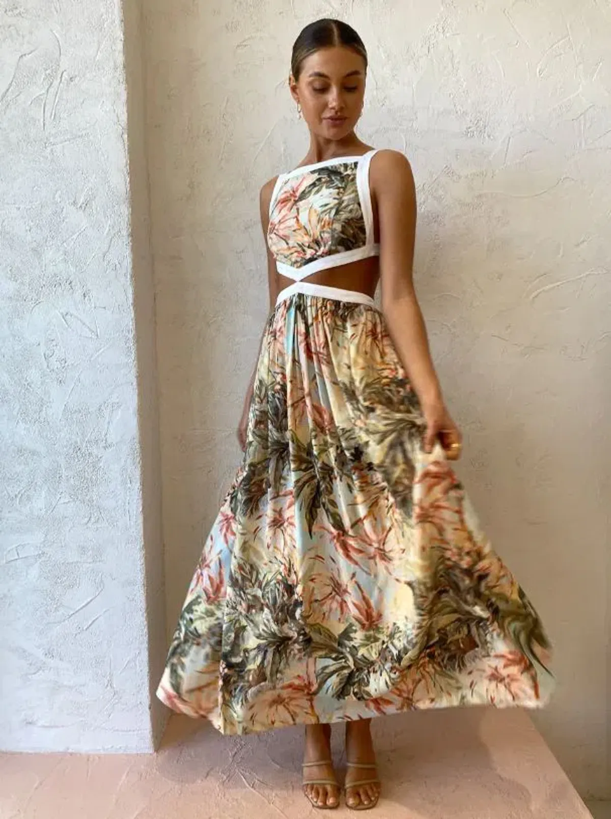 Significant Other Marino Dress Floral Size 6 - Image 1