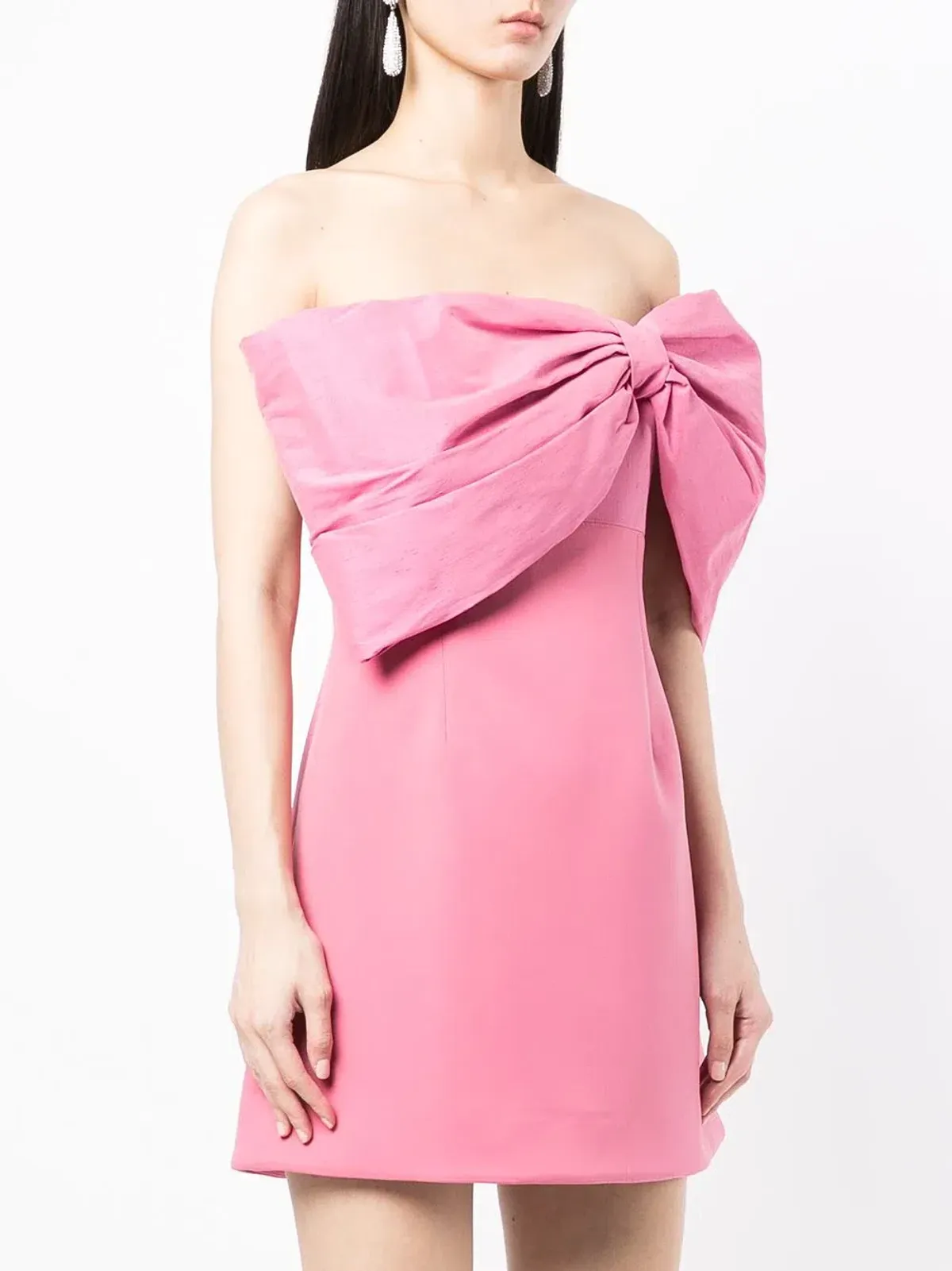 Rachel Gilbert Kacey Mini Dress In Light Pink Size 6  - Image 1