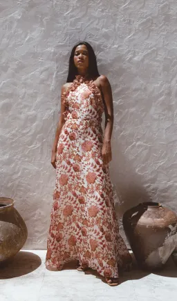 Sonya Moda Ajloun Maxi Gown Print Size 8  for rent on The Volte - image 2