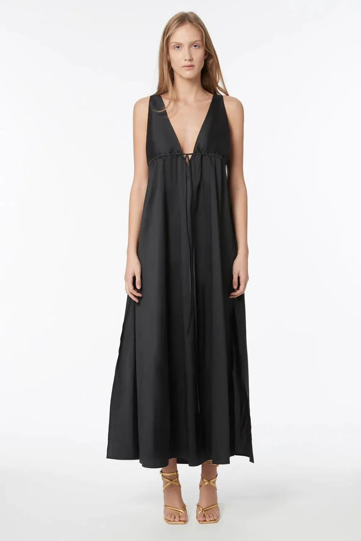 Manning Cartell Fantasy Island Maxi Dress Black Size AU 12 - Image 1